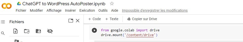 Google Collab Google drive